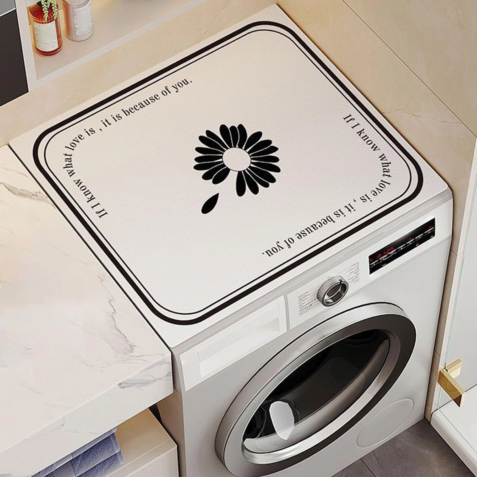Washing Machine Dust Cover Mat
