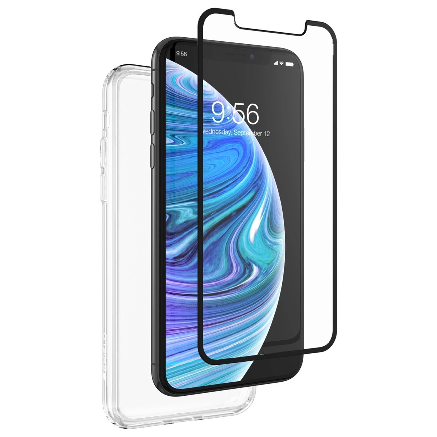 ZAGG Clear Tempered Glass Screen Protector for iPhone Xs Max