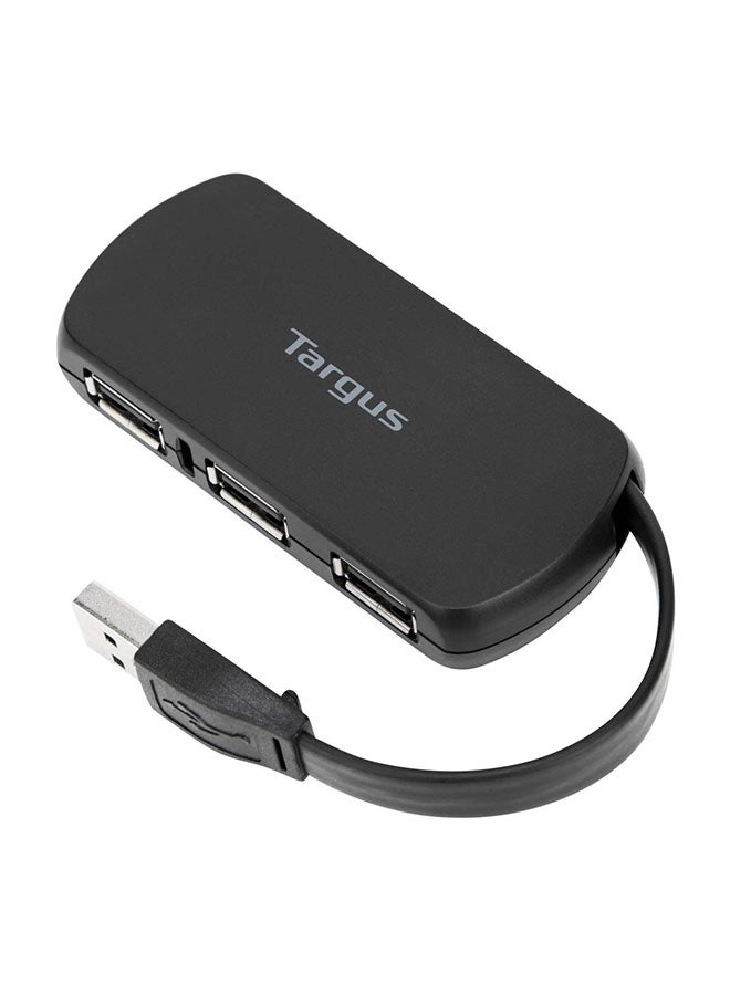 Targus USB Hub - 4-Port 2.0 Black