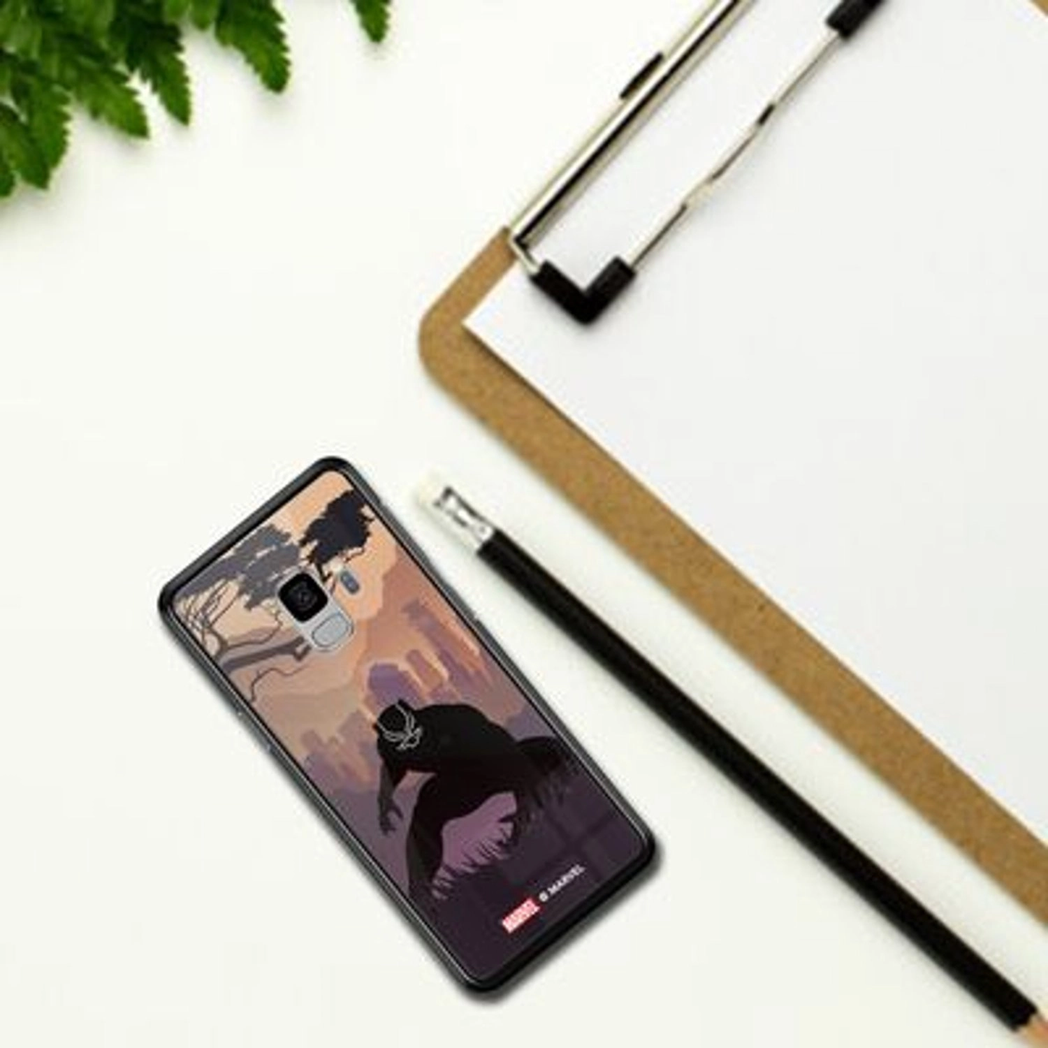 Wakandan Black Panther Back Case for Galaxy S9