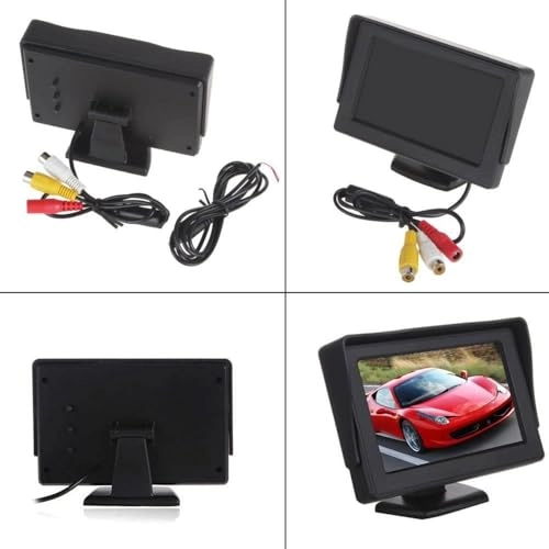3rd Brake Light Reversing Camera + 4.3 Inch TFT LCD Monitor - Night vision 1280 x 720 pixels