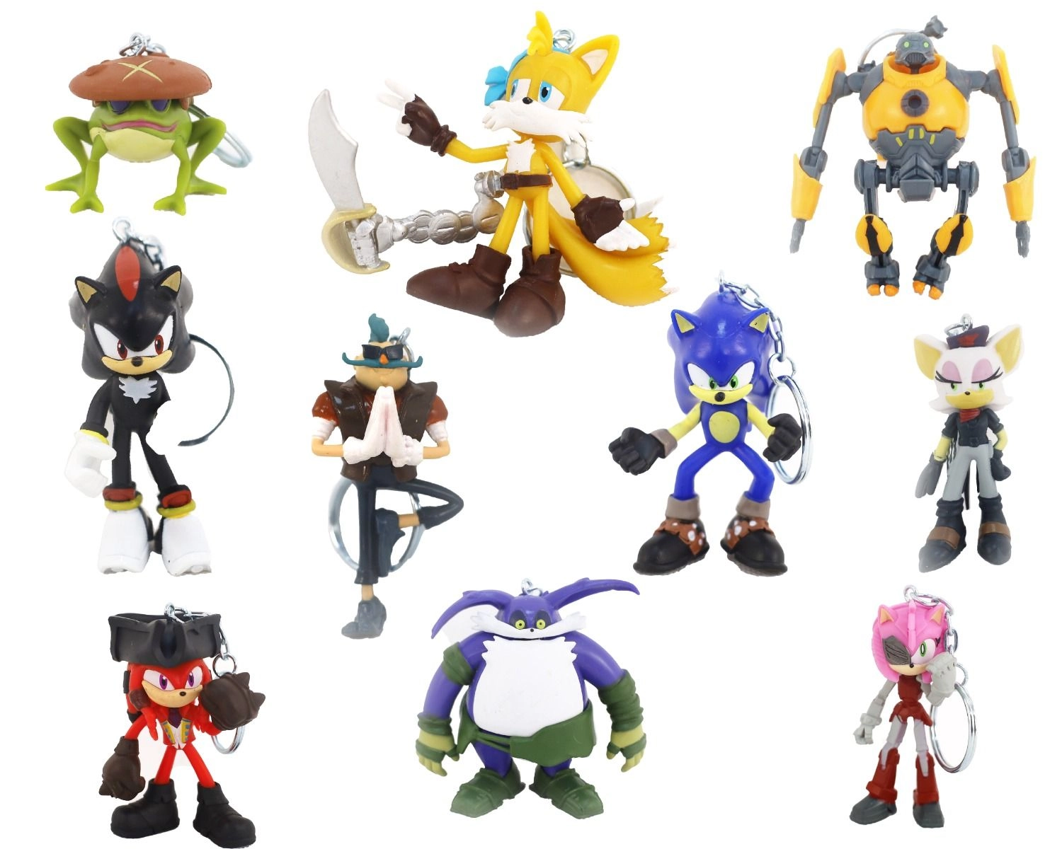 Sonic Figure K.Chain Blister - (ALGT-SON8210) 10 pcs