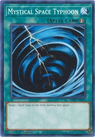 Yugioh Singles Mystical Space Typhoon - Common 1st Edition