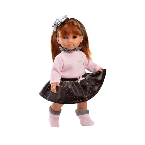Nicole Fashion Doll - 35 cm Red Hair Blue Eyes Ages 3+