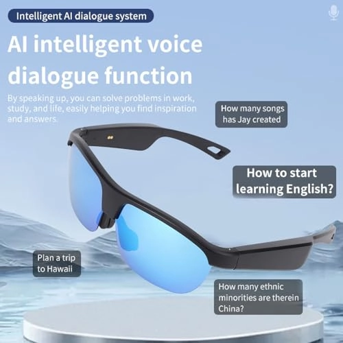 AI Smart Glasses - 100+ languages Bluetooth 5.3