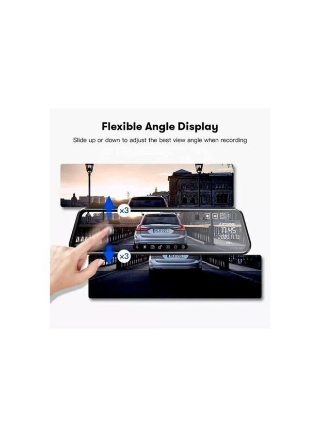 Dual Dash Cam Mirror - 1080P