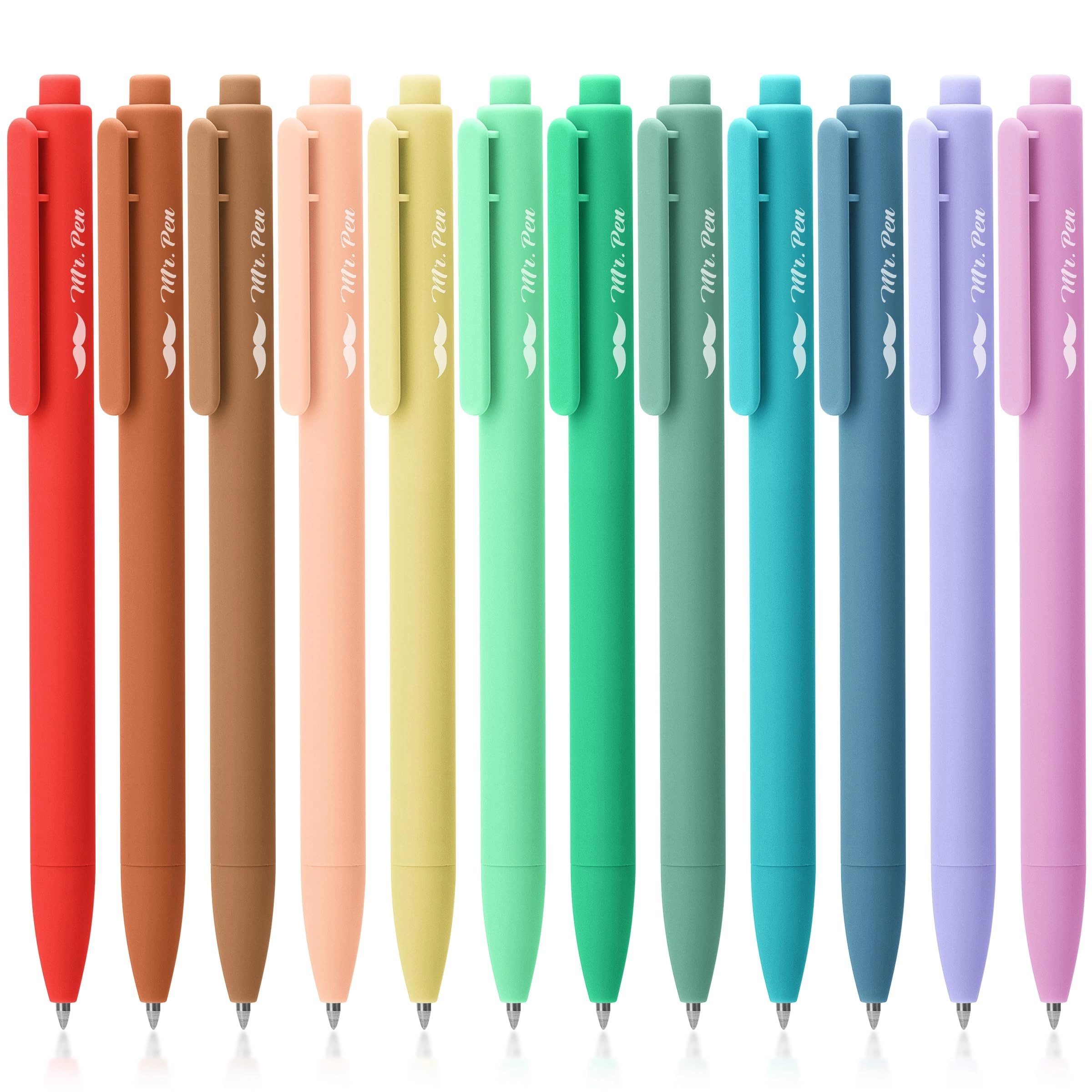 Mr. Pen Retractable Gel Pens - 12 Pack 0.7mm