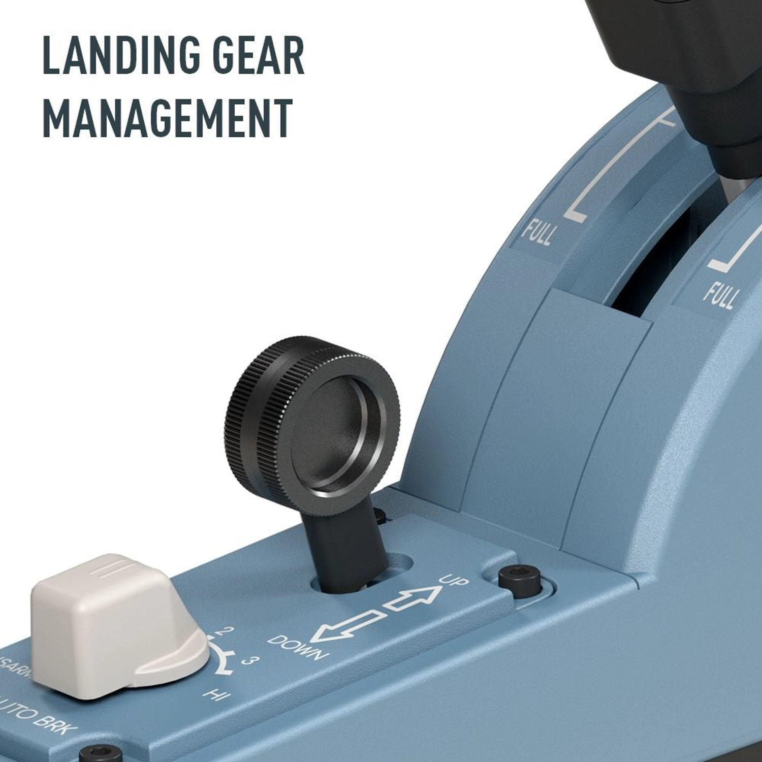 TCA Quadrant Flight Stick Add-On  Airbus Edition