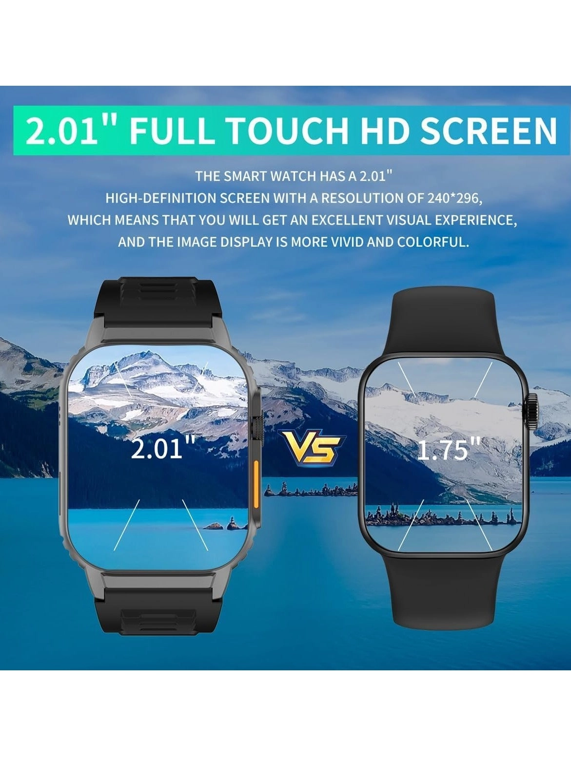 Smart Watch - 2.01in IP67