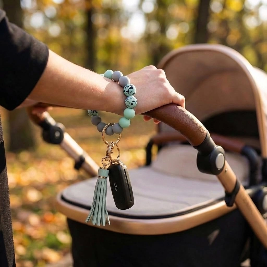 Key Ring Bracelet - Car