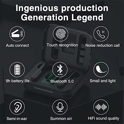 TWS Stereo Earphones - Wireless Earbud