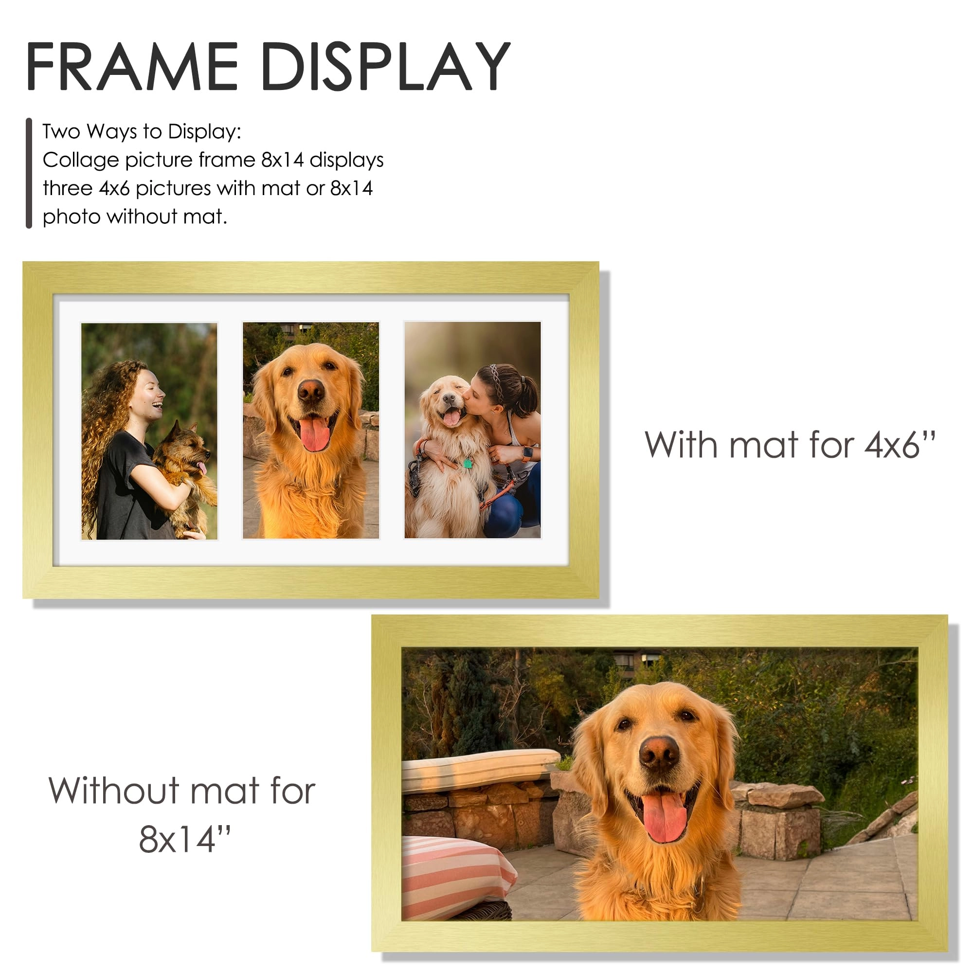 Collage Picture Frame - 8x14 3