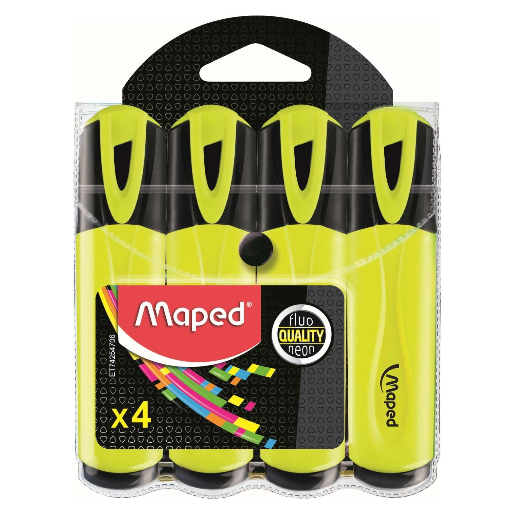 Maped Highlighters Deepsea P - extra-soft bevelled tips