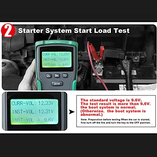 Car Battery Tester - 12V 24V