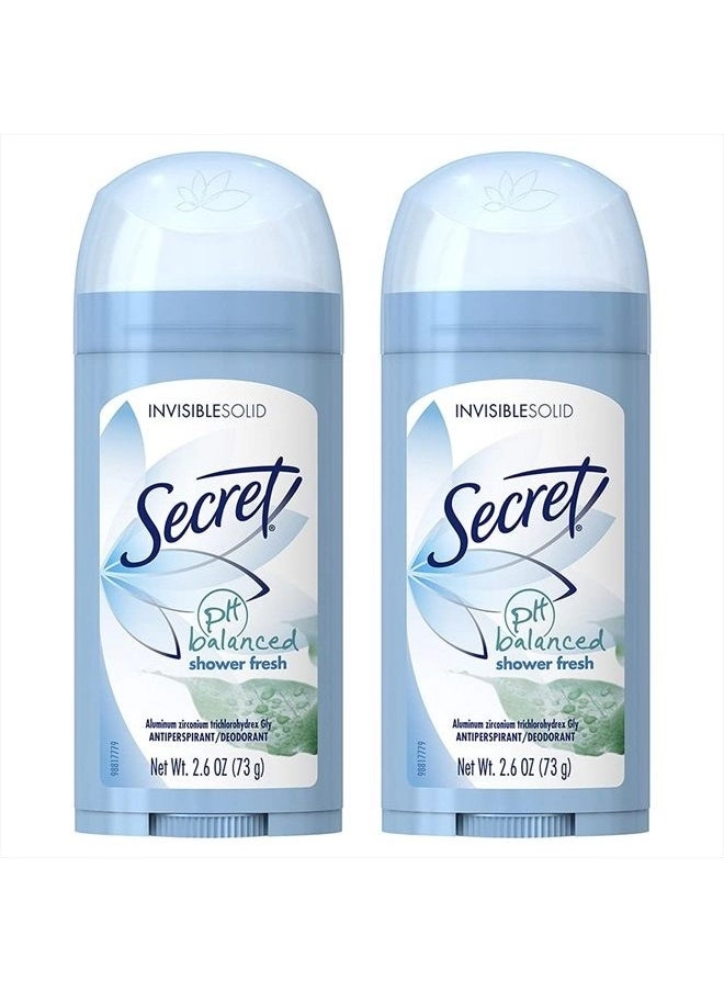 Secret Invisible Solid Antiperspirant Deodorant - Unscented 73.5 gram
