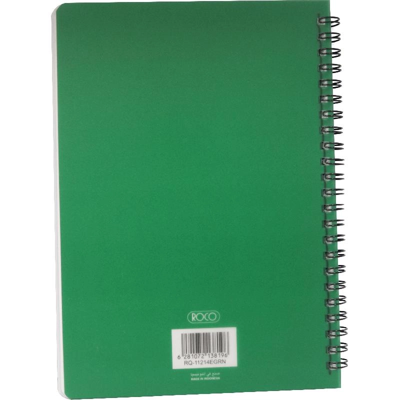 Notebook 19 X 26 cm Spiral - Grid 100 Sheets