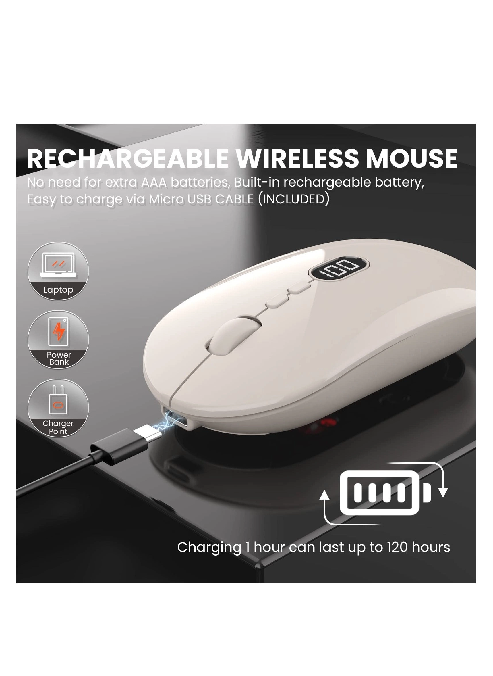 Lightweight Wireless Mouse - Wireless