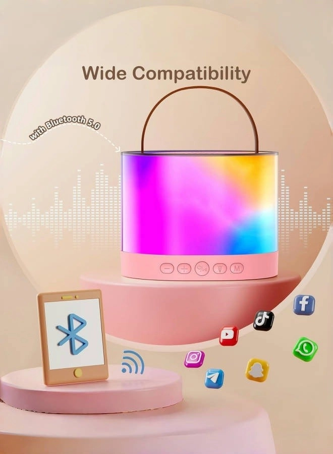 Mini Karaoke Machine - 2 Microphones