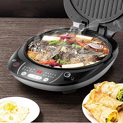 Foldaway 180 Degrees Electric Griddle - Double Baking Pan Non-stick
