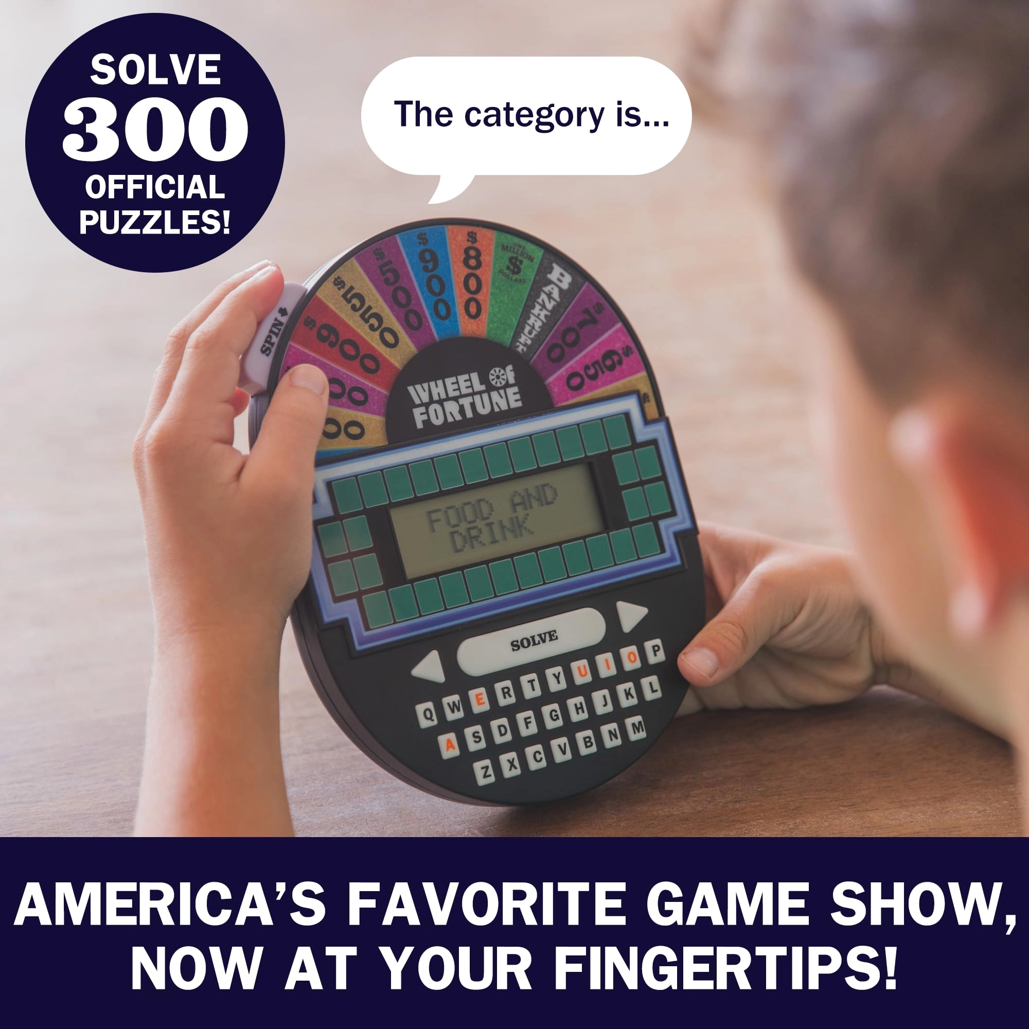 Wheel of Fortune Electronic Game - 8+ 1 pieces