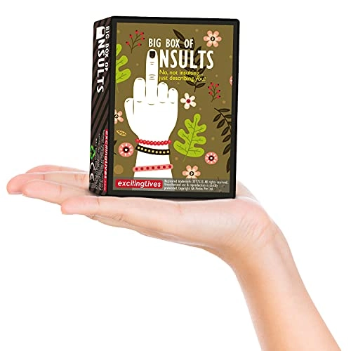 Big Box of Insults - 50 Cards - Card Game