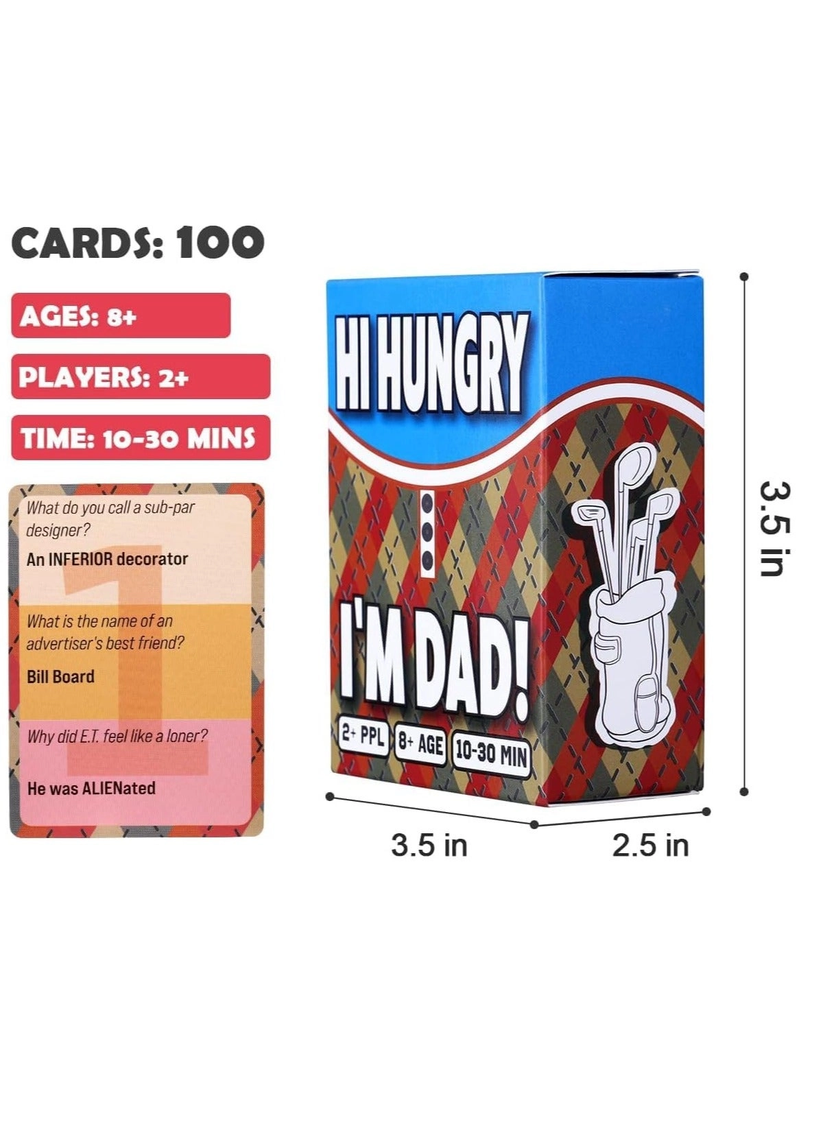 HI Hungry… I'm DAD - Card Game