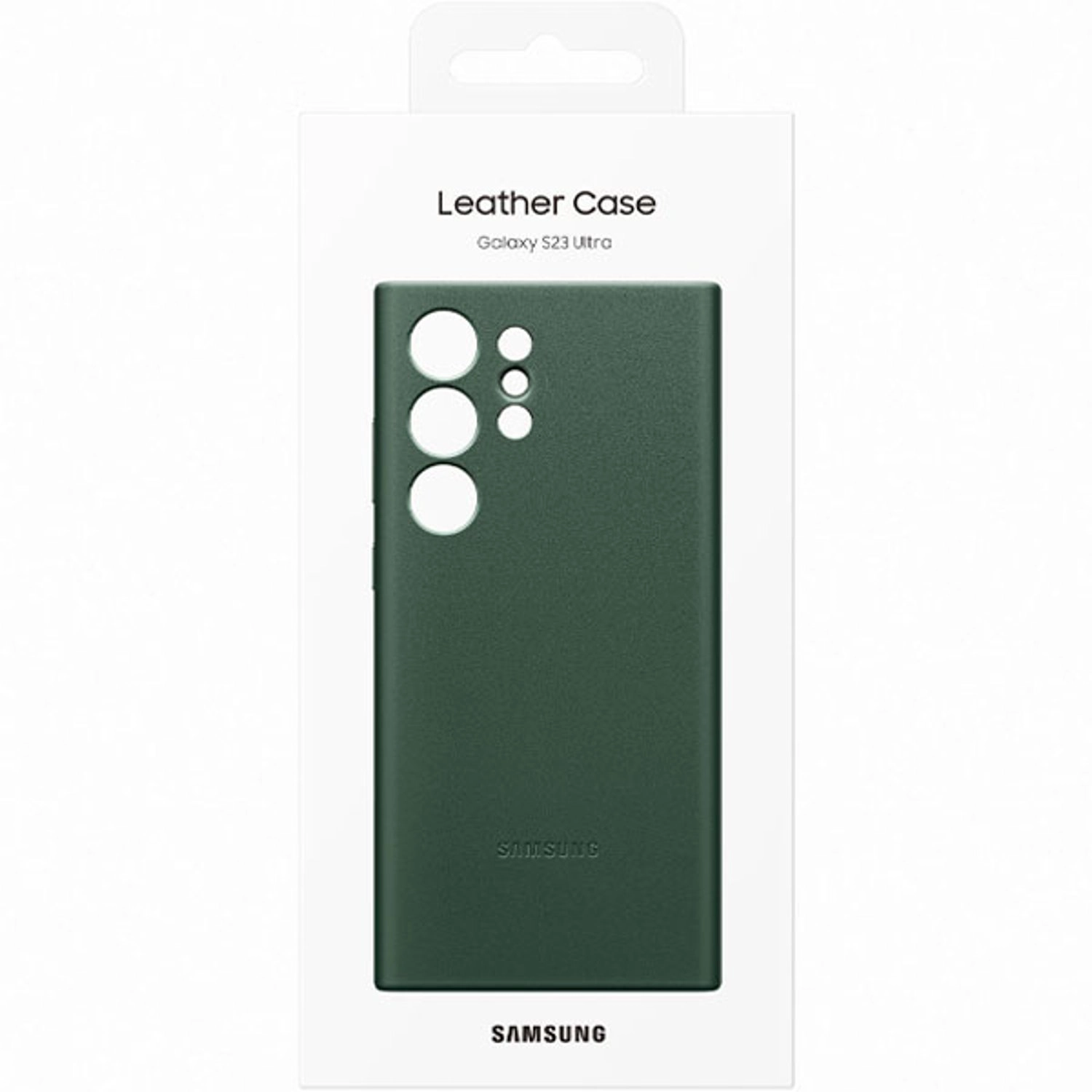 Leather Cover for Galaxy S23 Ultra