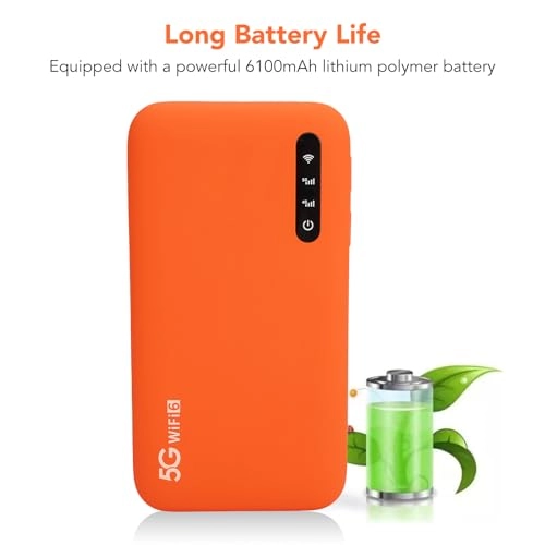 5G Mobile Wi Fi Hotspot - 5G WiFi6 2.77Gbps