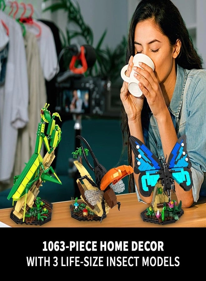 Insect Collection Building Toy Set - 6 years+