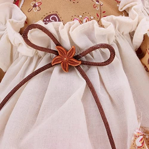 Doll - 12inch Porcelain Yellow Clothes