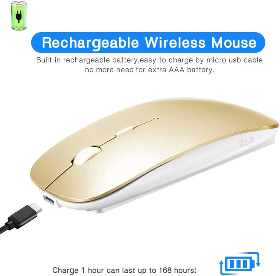 LED Rechargeable Mouse - Bluetooth