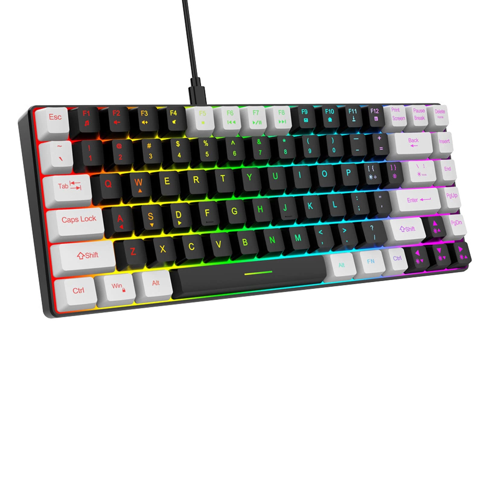 Bewinner Mechanical Keyboard - 80% Layout Wired