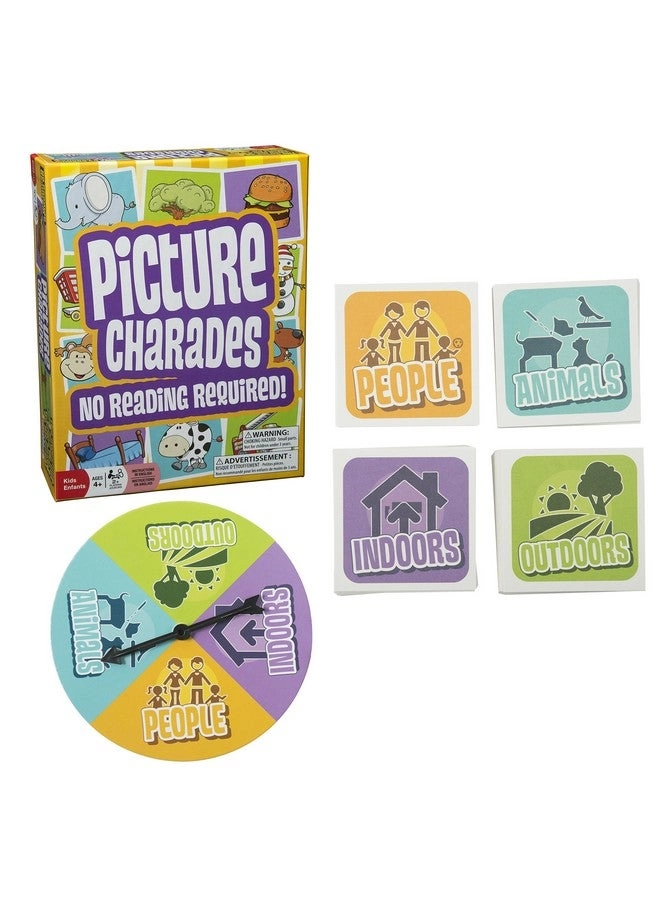 Picture Charades - 192 Cards Ages 4+