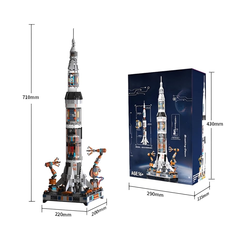 Space Rocket - 1578 pcs Space