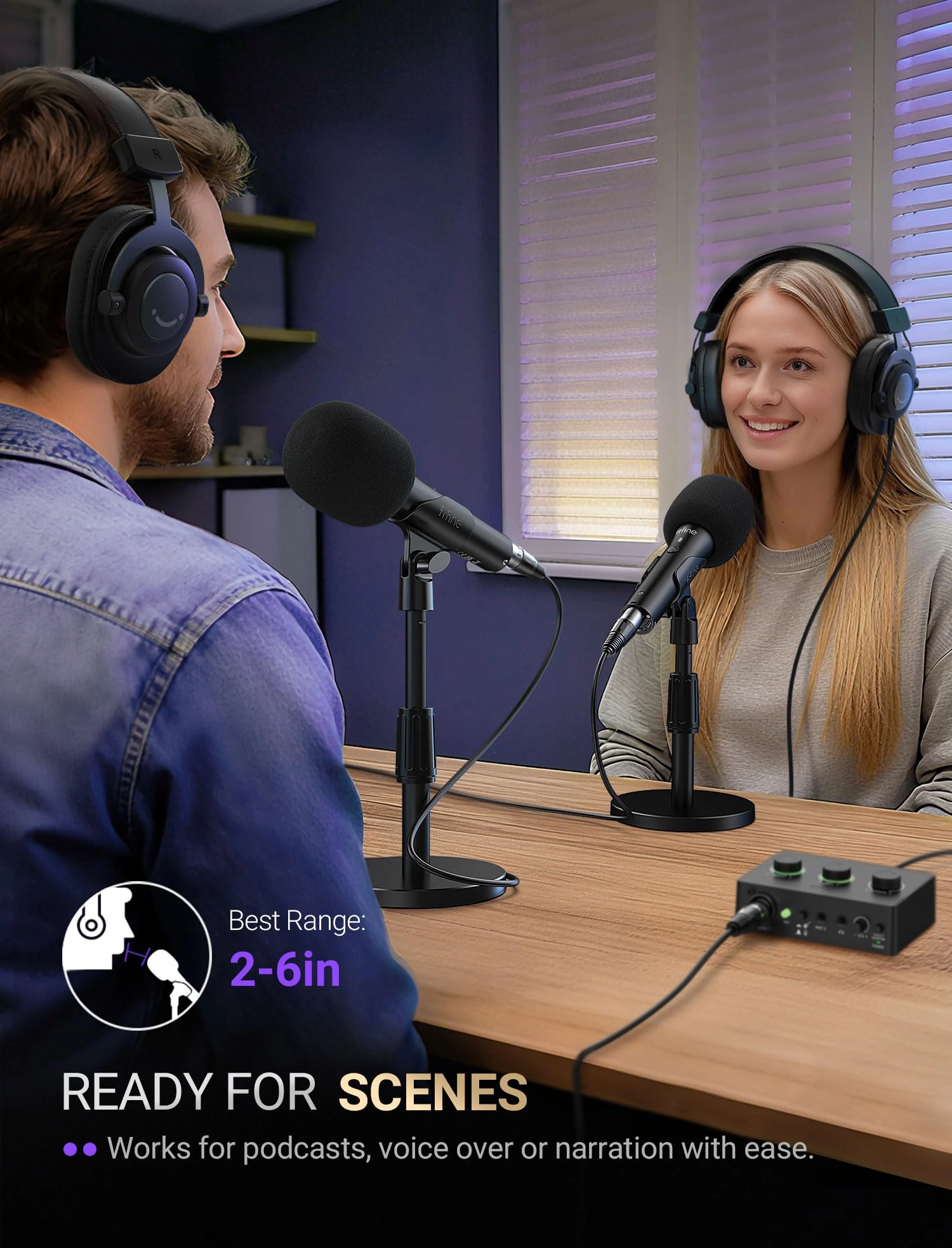 AmpliTank USB+XLR Microphone