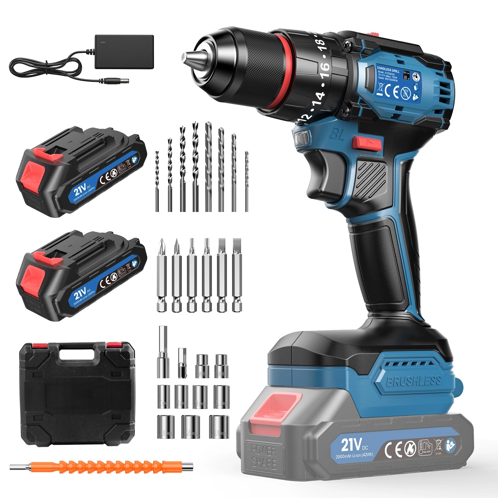 Yongkang Runtai Tools Co., Ltd. JY-ED2402 - 2000mAh