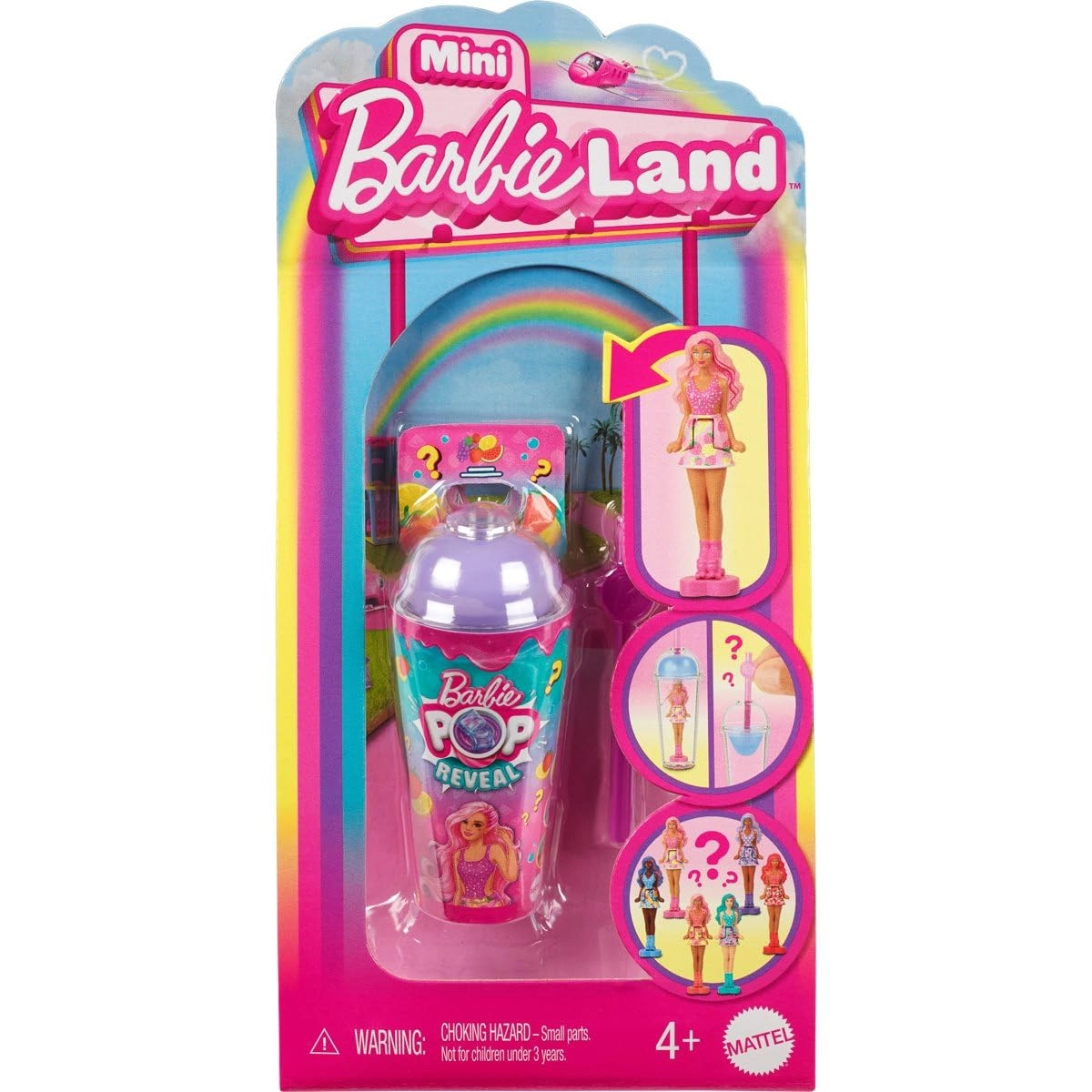 BarbieLand Pop Reveal Micro Doll - 10 piece(s) Ages 4+