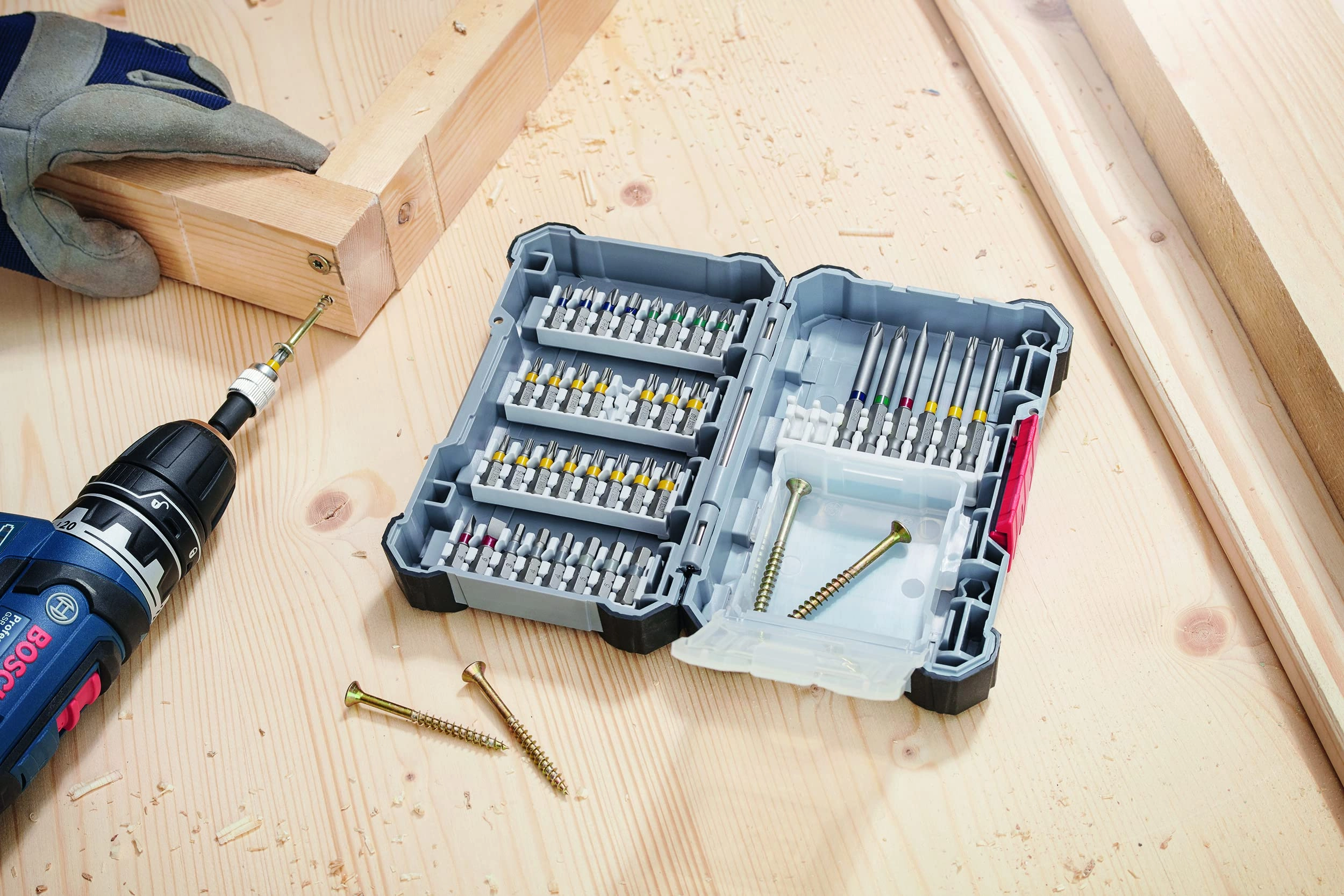 40-Pieces Drill Set - 25 Centimetres
