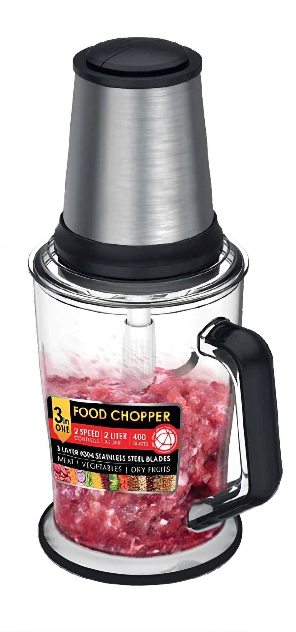Electric Food Chopper - 2L