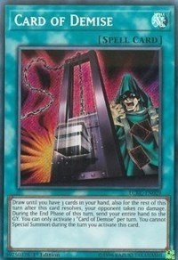 Yu-Gi-Oh! Card of Demise LCKC-EN029 - 1st Edition