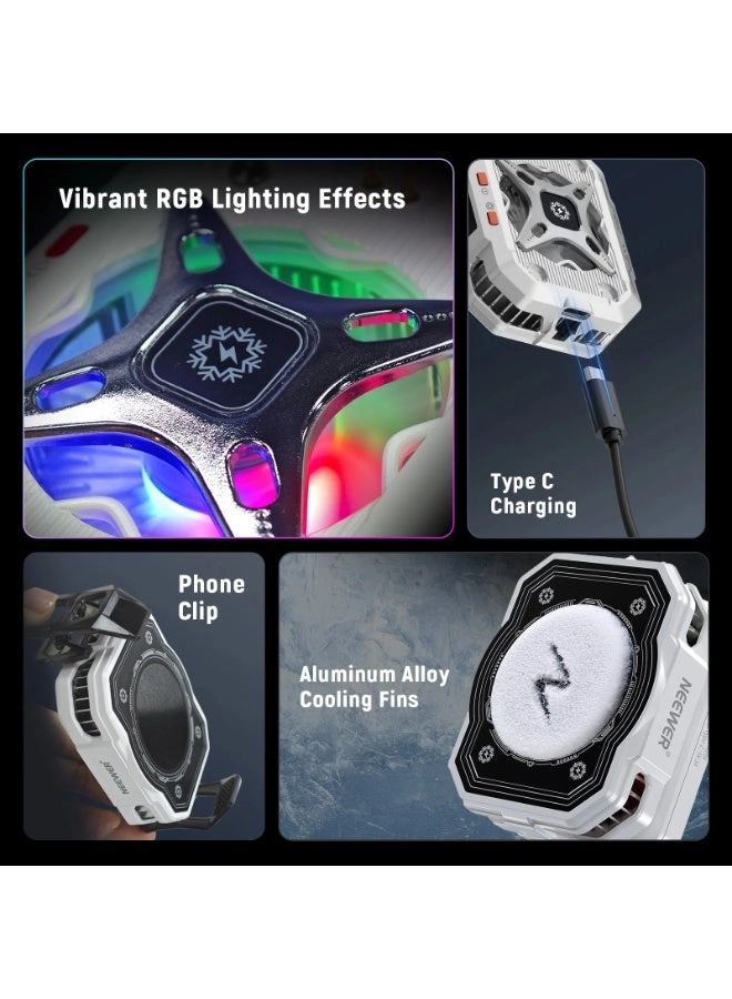 PA096 - Magnetic Phone Cooler 5000mAh for iPhone 16/15 Pro Max