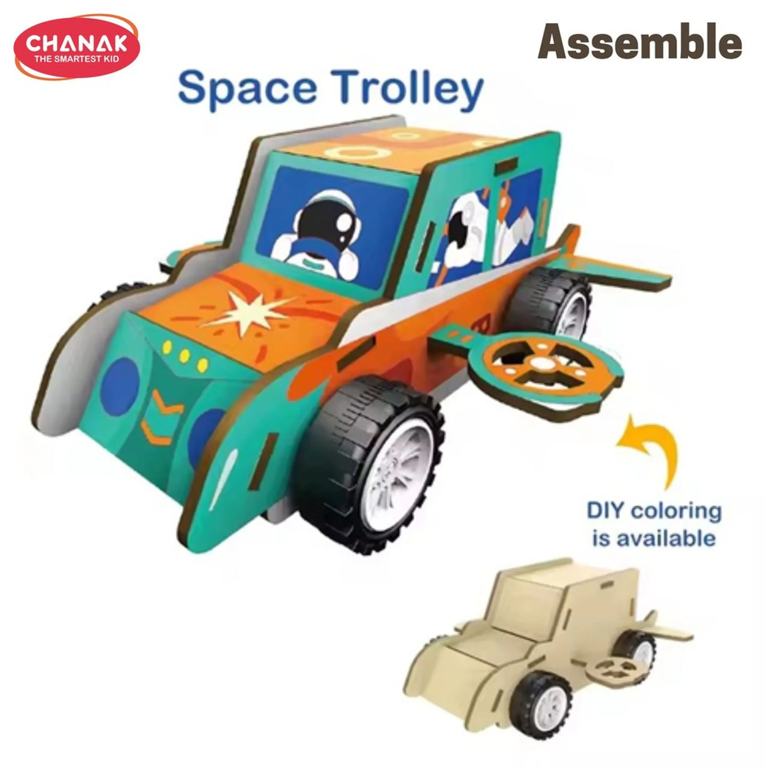 Mechanics Steam DIY Kit - 8 years+ 5 pieces