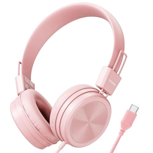 USB Type C Kids Headphones Wired Headphone