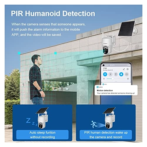 Outdoor Solar Security Camera 4MP