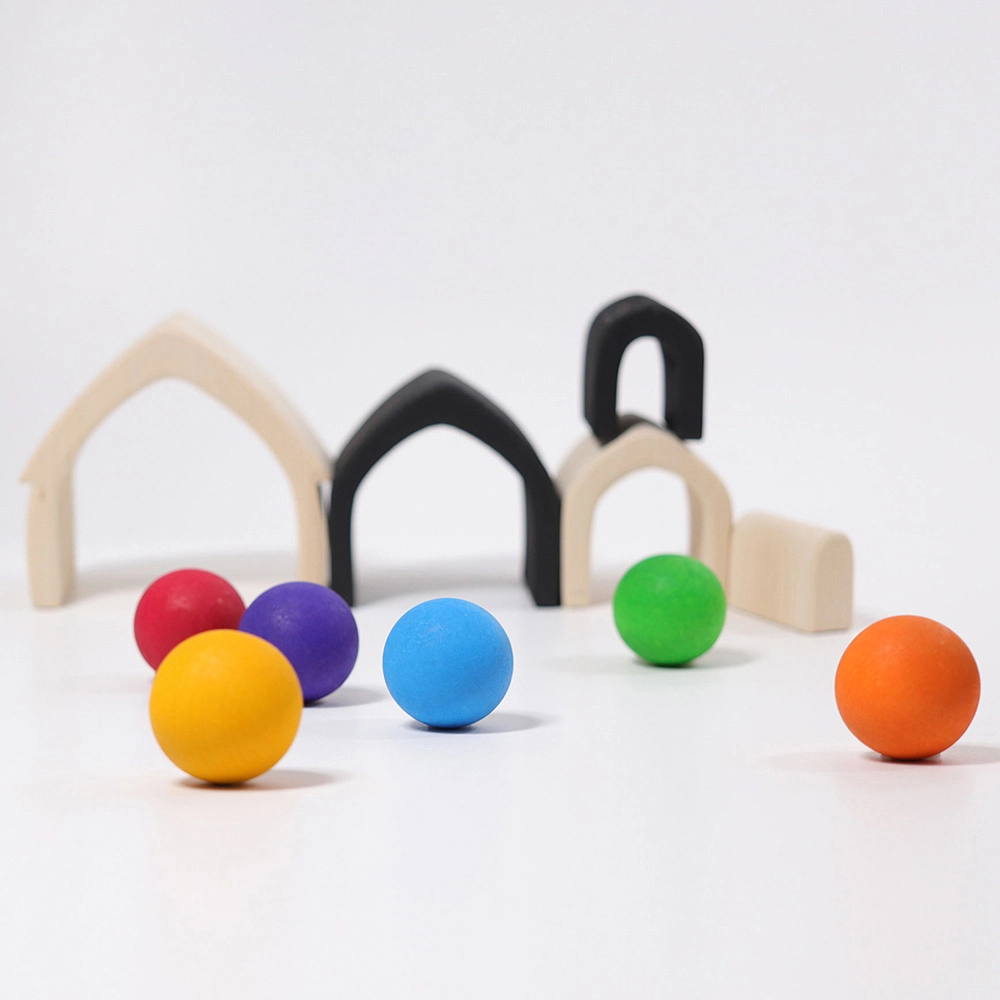 Stacking House - Suitable for 1 year and above 5 pieces