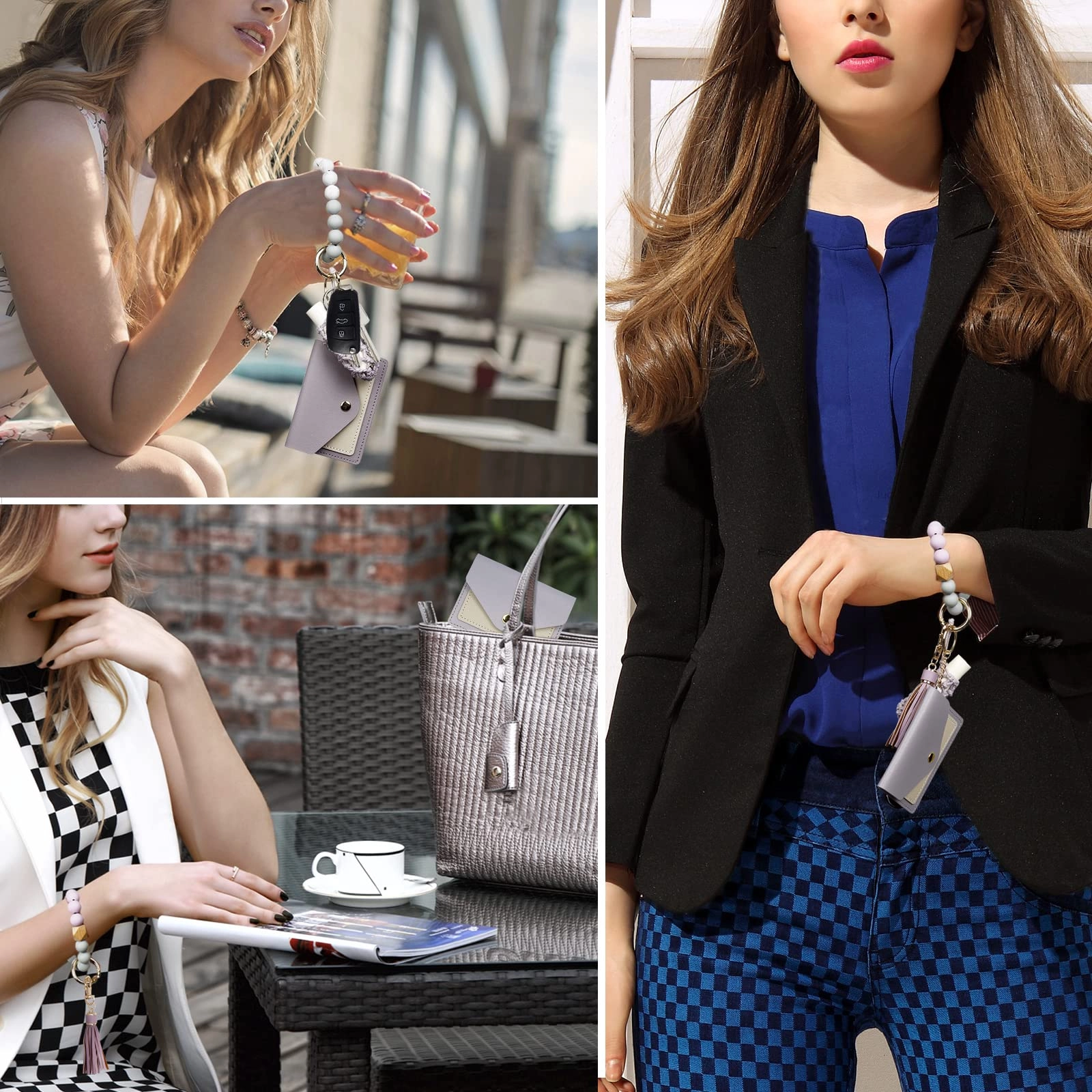 Silicone Key Ring Bracelet - Car