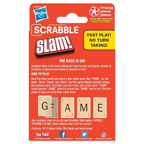 Scrabble Card Game