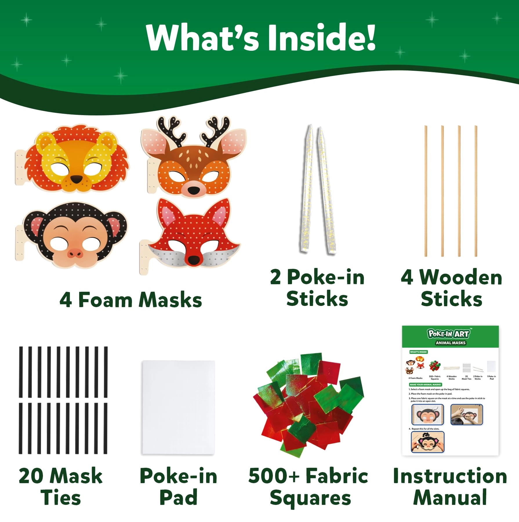 Poke-in Art - 500+ piece(s)