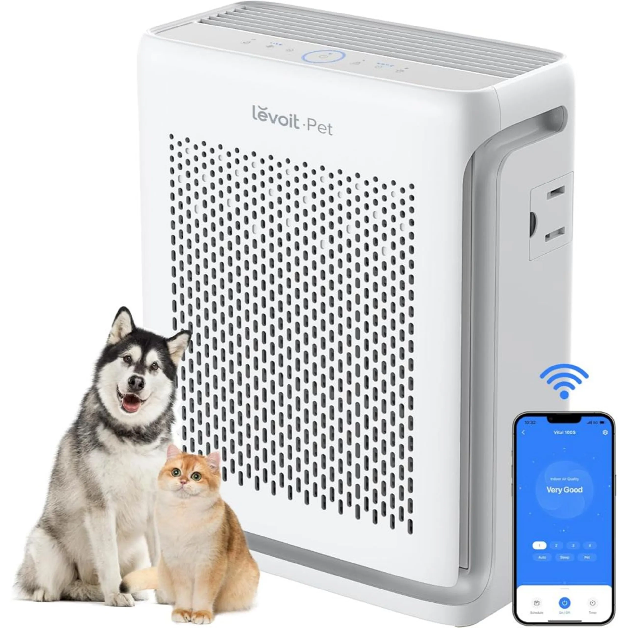 Levoit Vital 100S - 52 m² 32W H13 True HEPA