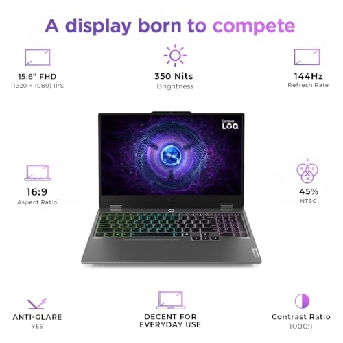 LOQ 15IRX9 - 15.6'' Core i7-13650HX 24GB DDR5 512GB SSD